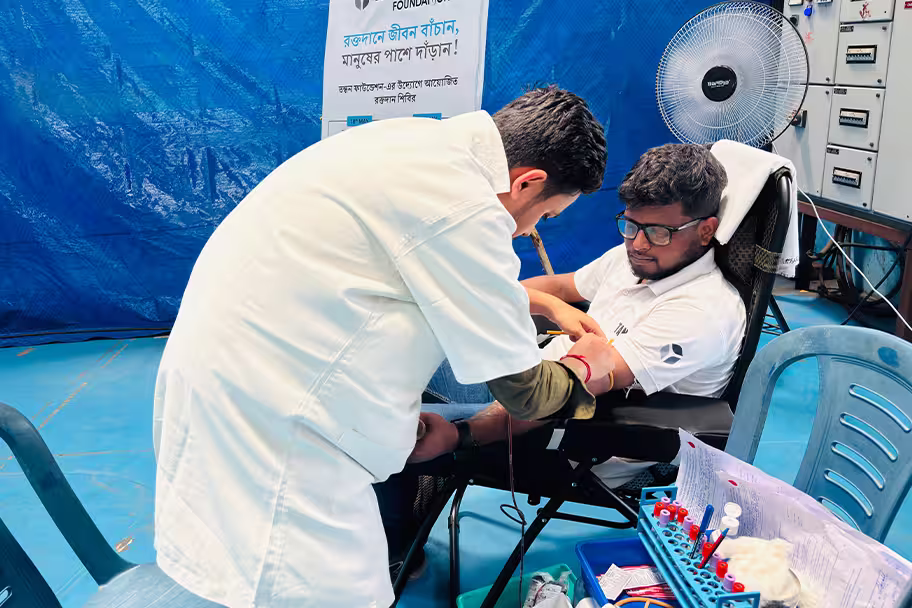 Blood Donation & Eye Check-Up Camp: Strengthening Community Healthcare Through Collective Action